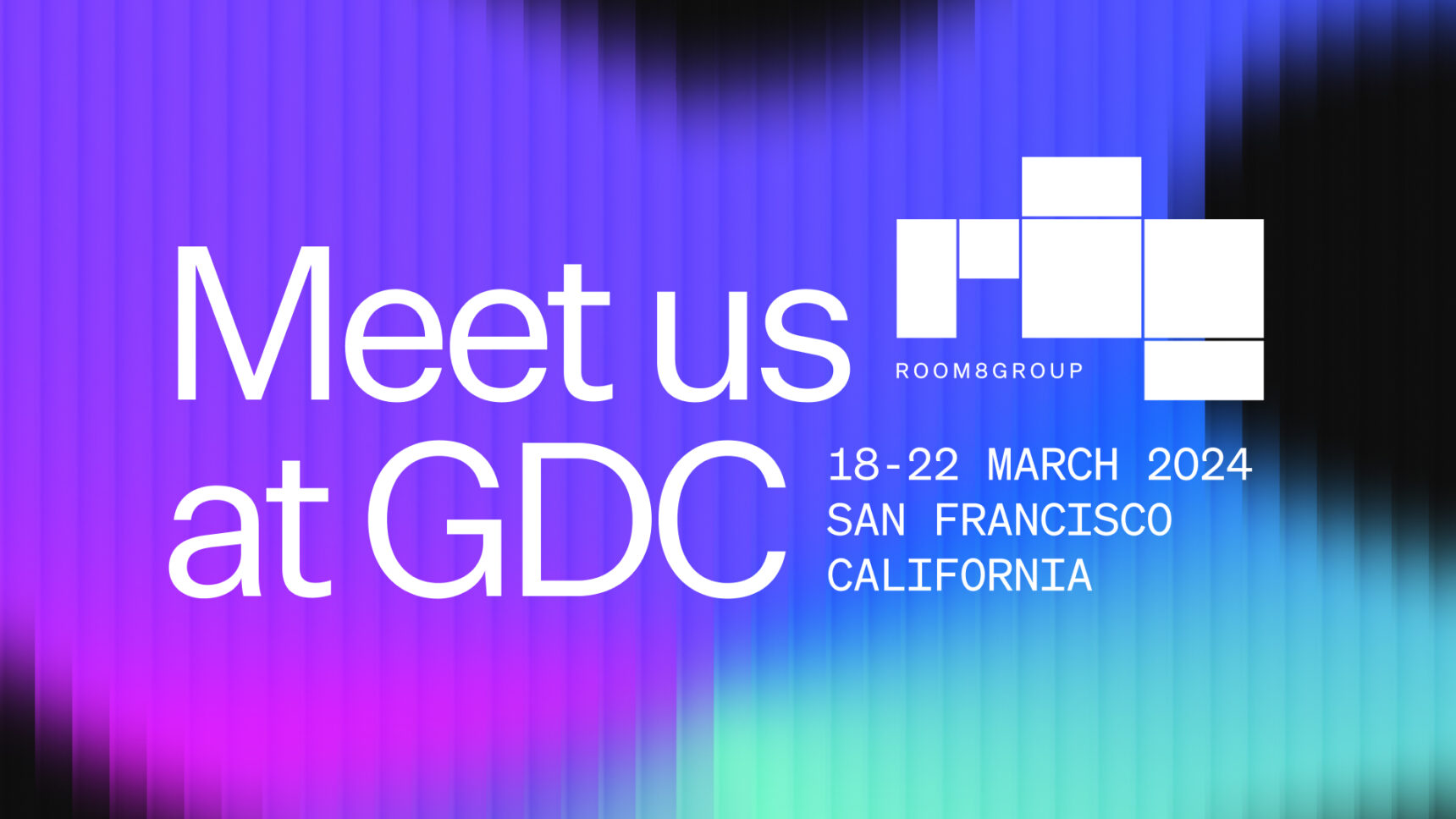 Room 8 Group Will Attend Game Developers Conference 2024—See You in San Francisco!